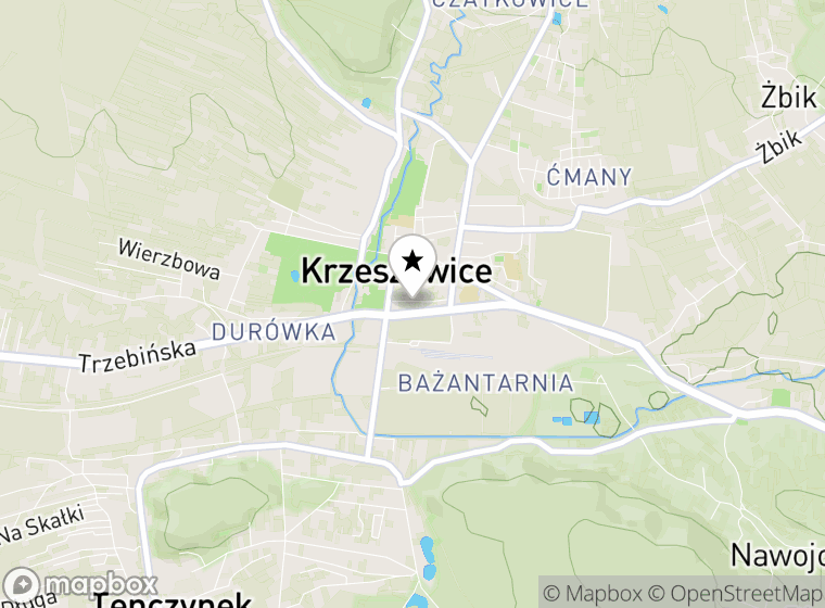 Hulajnogi elektryczne Krzeszowice mapa