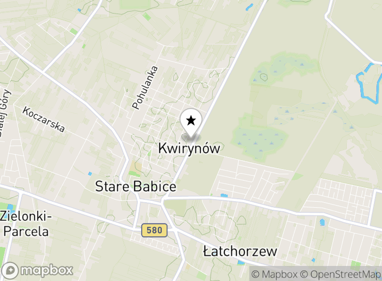 Hulajnogi elektryczne Kwirynów mapa