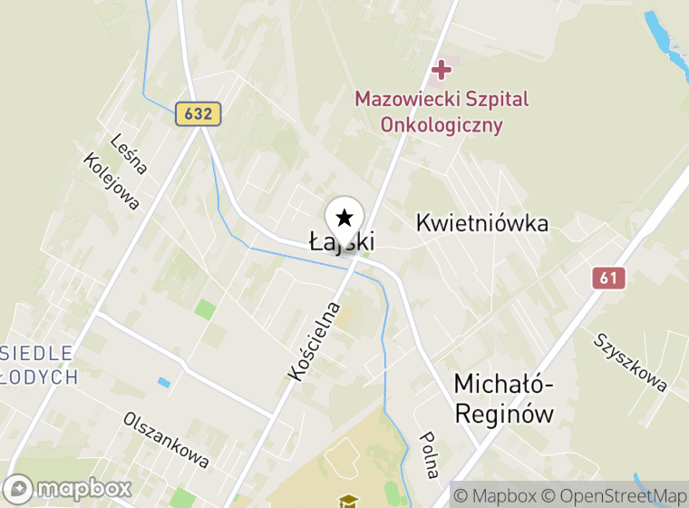 Hulajnogi elektryczne Łajski mapa