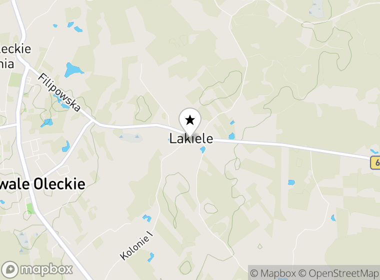 Hulajnogi elektryczne Łąkie mapa