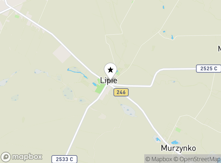 Hulajnogi elektryczne Lipie mapa