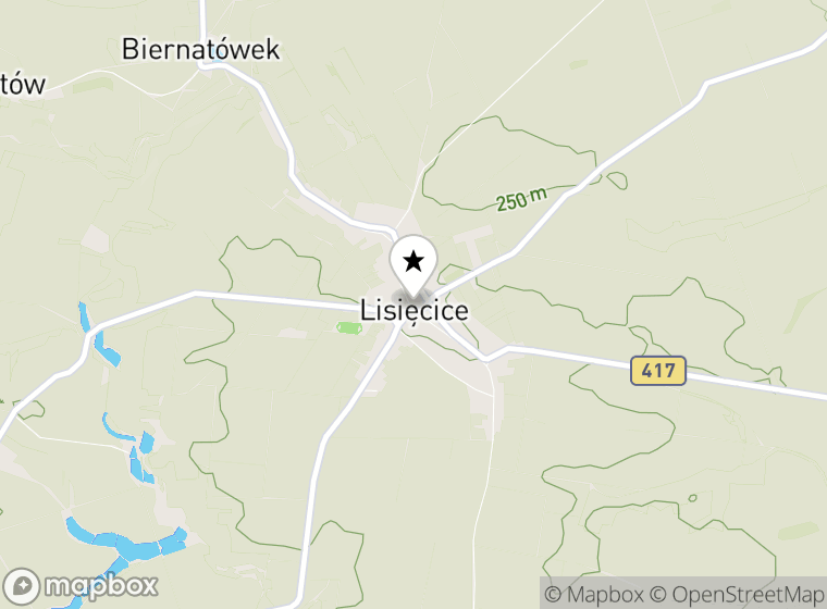 Hulajnogi elektryczne Lisięcice mapa