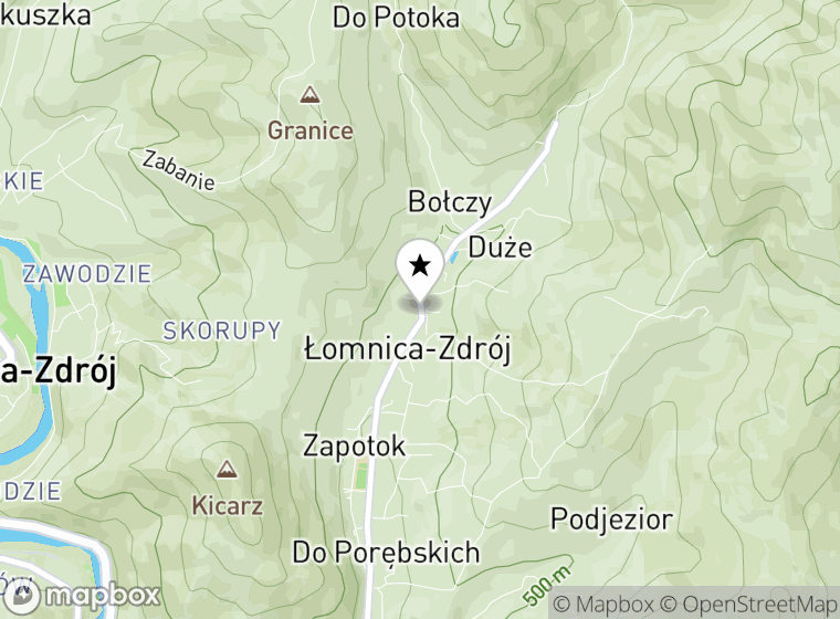 Hulajnogi elektryczne Łomnica-Zdrój mapa