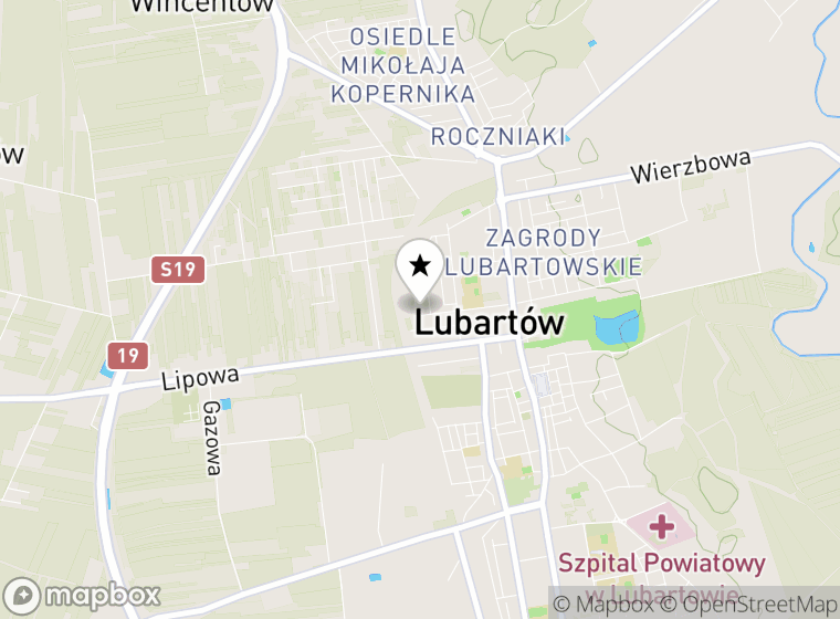 Hulajnogi elektryczne Lubartów mapa