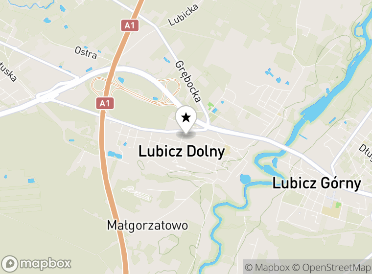 Hulajnogi elektryczne Lubicz Dolny mapa