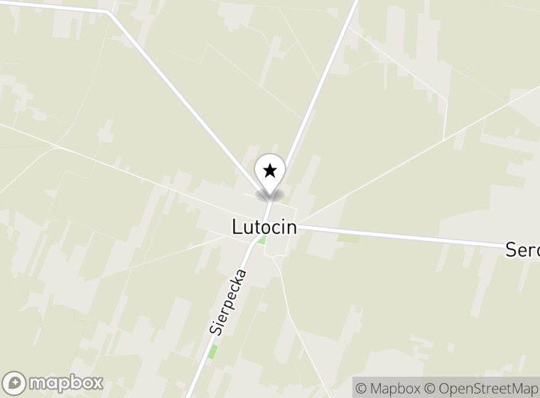 Hulajnogi elektryczne Lutocin mapa