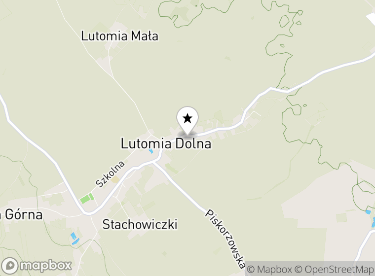 Hulajnogi elektryczne Lutomia Dolna mapa