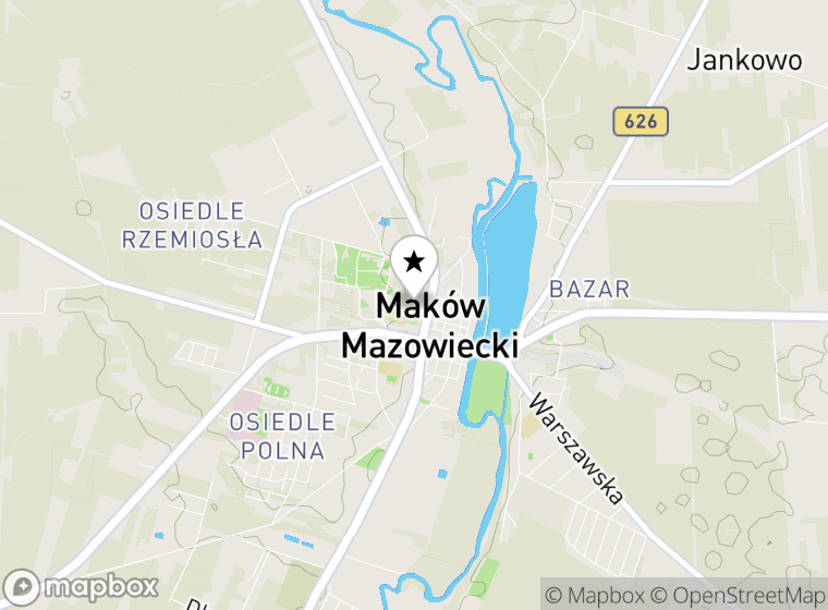 Hulajnogi elektryczne Maków Mazowiecki mapa