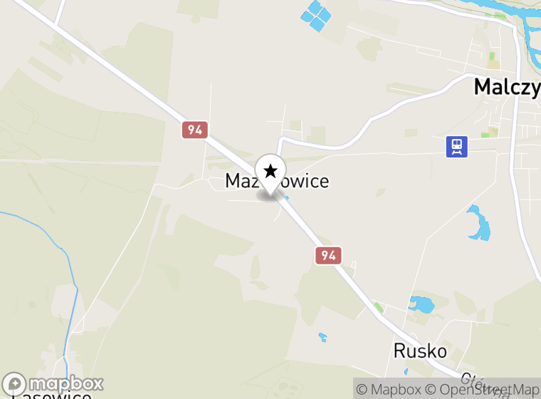 Hulajnogi elektryczne Mazurowice mapa