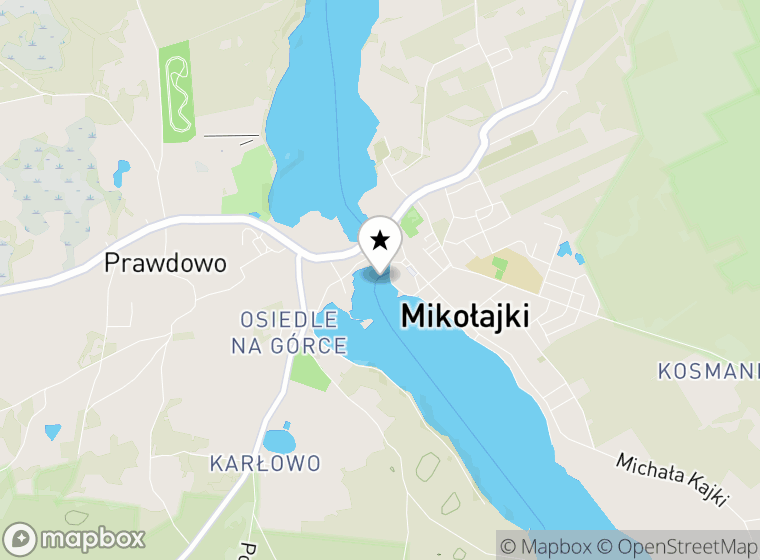 Hulajnogi elektryczne Miasto Mikołajki mapa