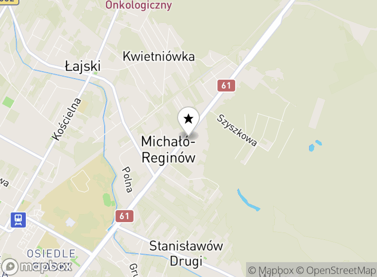 Hulajnogi elektryczne Michałów-Reginów mapa