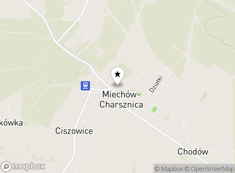 Hulajnogi elektryczne Miechów-Charsznica mapa