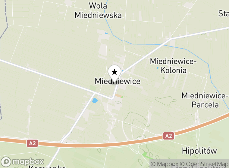 Hulajnogi elektryczne Miedniewice mapa