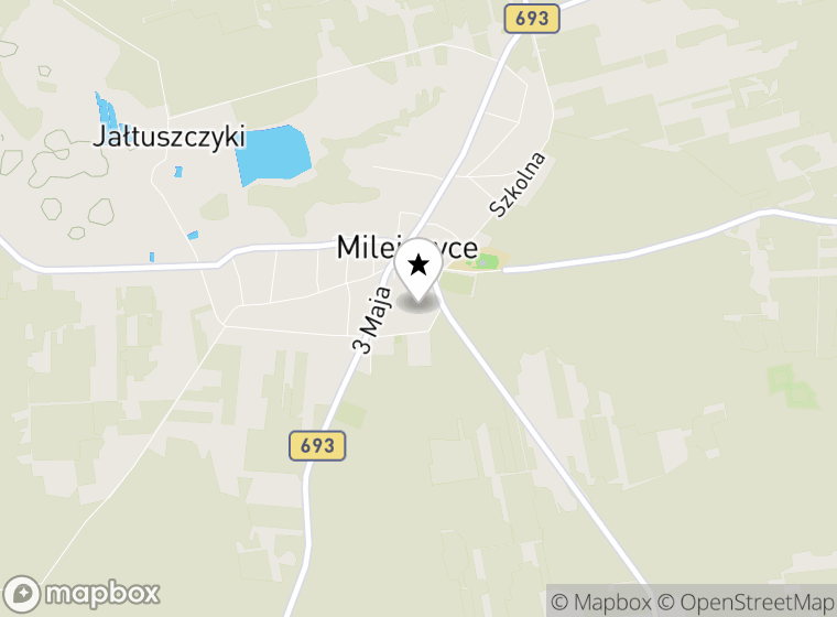 Hulajnogi elektryczne Milejczyce mapa