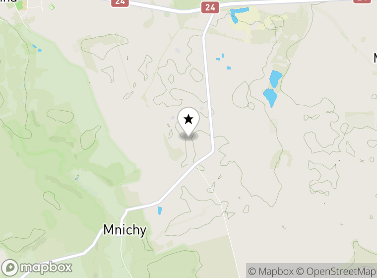 Hulajnogi elektryczne Mnichy mapa