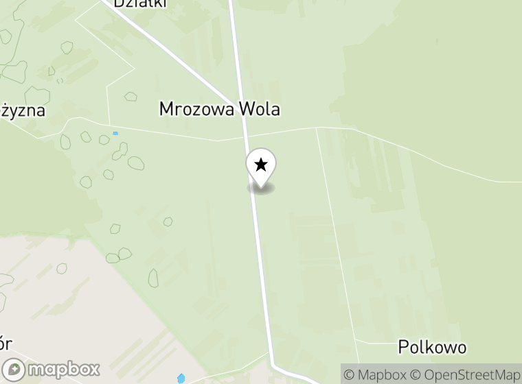 Hulajnogi elektryczne Mrozów mapa