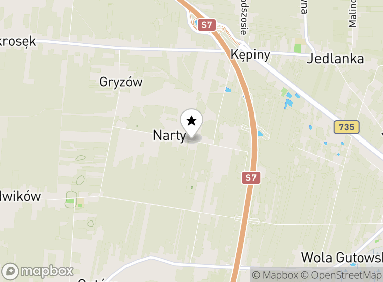 Hulajnogi elektryczne Narty mapa