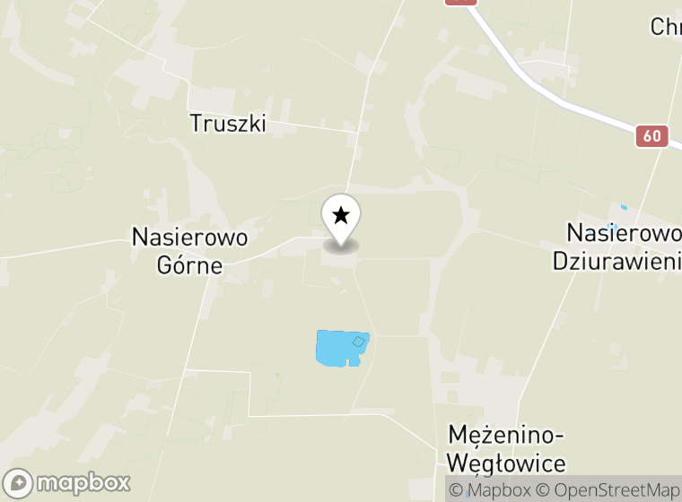 Hulajnogi elektryczne Nasierowo Górne mapa