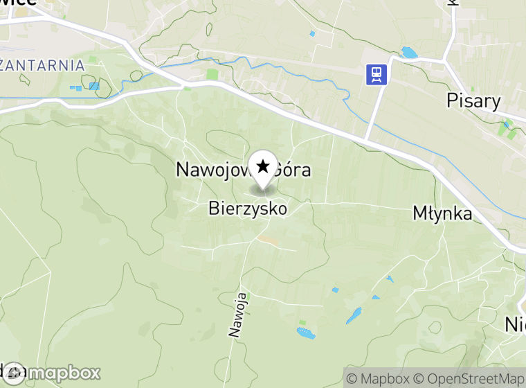 Hulajnogi elektryczne Nawojowa Góra mapa