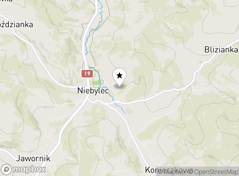 Hulajnogi elektryczne Niebylec mapa