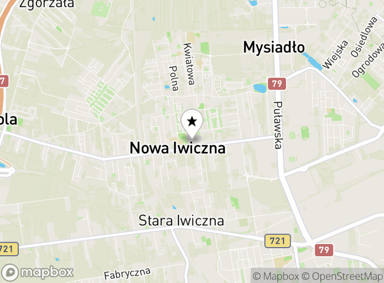 Hulajnogi elektryczne Nowa Iwiczna mapa