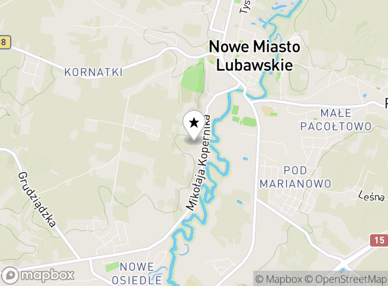 Hulajnogi elektryczne Nowe Miasto Lubawskie mapa