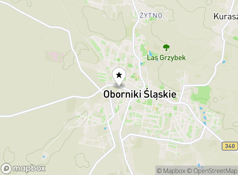 Hulajnogi elektryczne Oborniki Śląskie mapa