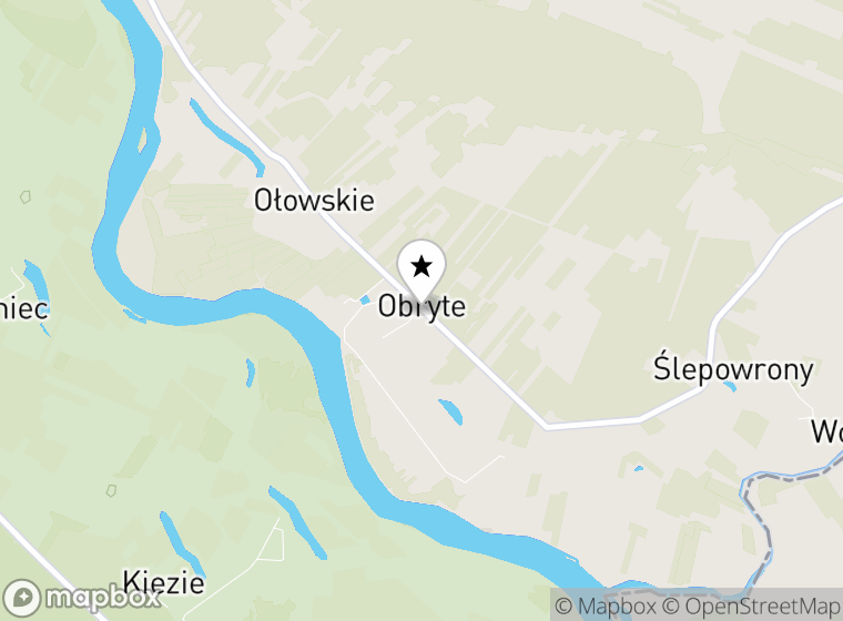 Hulajnogi elektryczne Obryte mapa