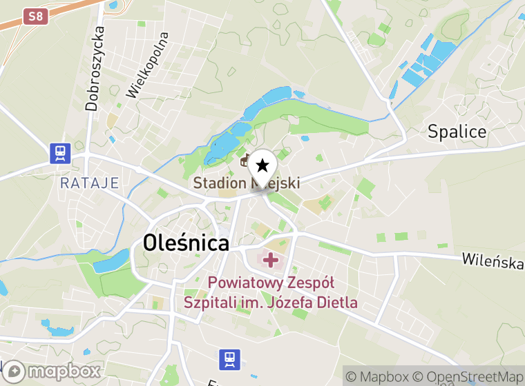 Hulajnogi elektryczne Oleśnica mapa