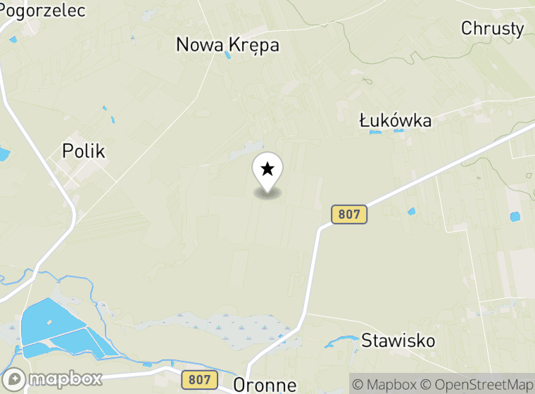 Hulajnogi elektryczne Oronne mapa