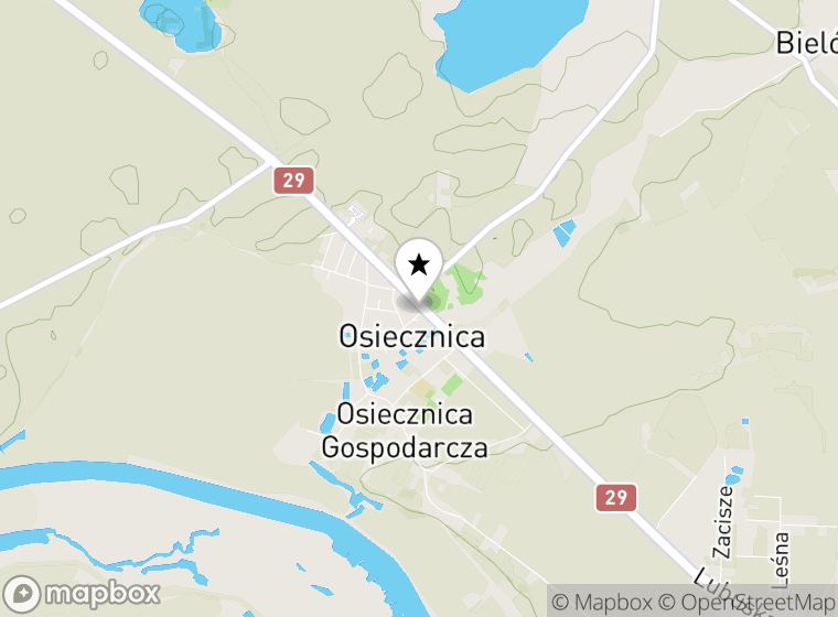 Hulajnogi elektryczne Osiecznica mapa