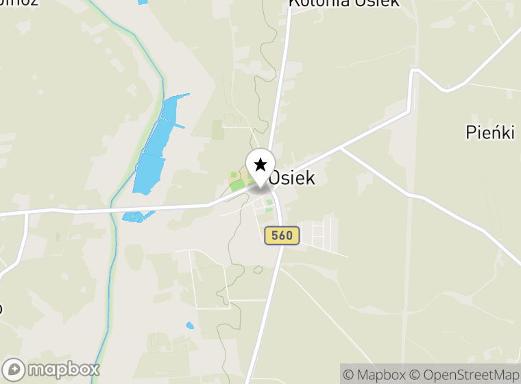 Hulajnogi elektryczne Osiek mapa