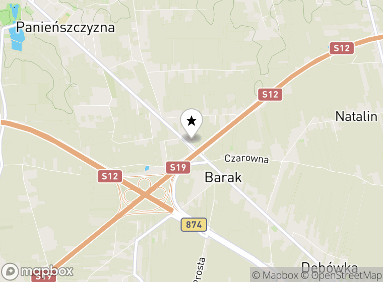 Hulajnogi elektryczne Panieńszczyzna mapa