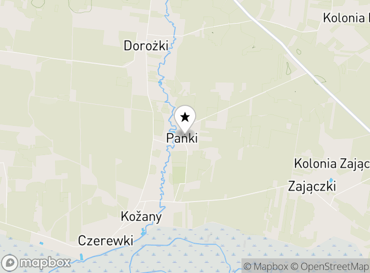 Hulajnogi elektryczne Panki mapa