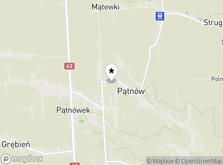 Hulajnogi elektryczne Pątnów mapa