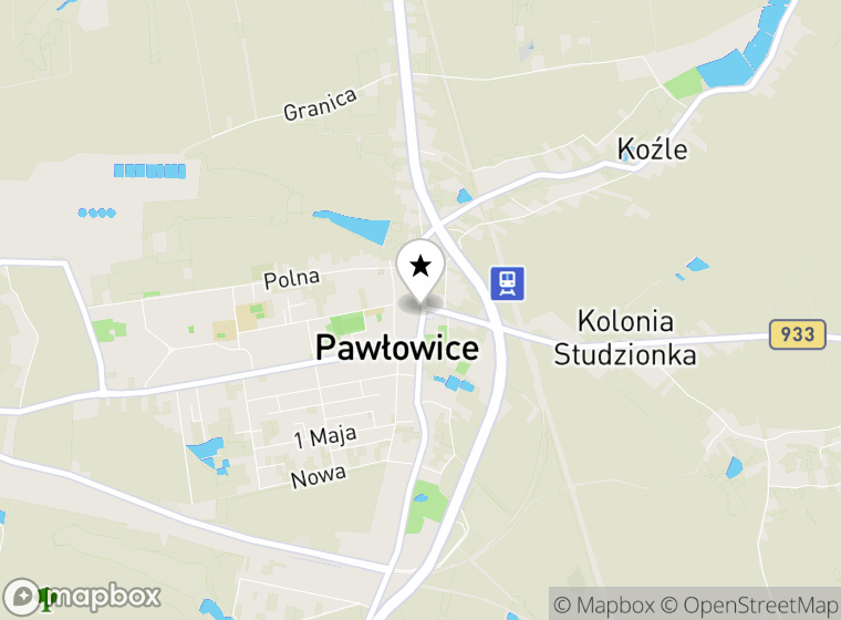 Hulajnogi elektryczne Pawłowice mapa