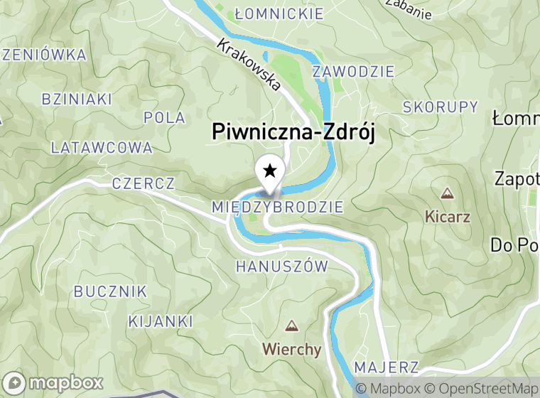 Hulajnogi elektryczne Piwniczna-Zdrój mapa