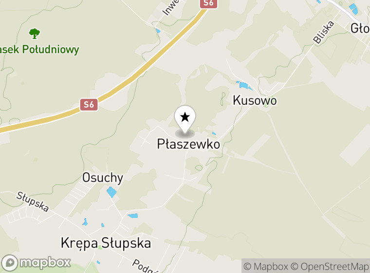 Hulajnogi elektryczne Płaszewko mapa