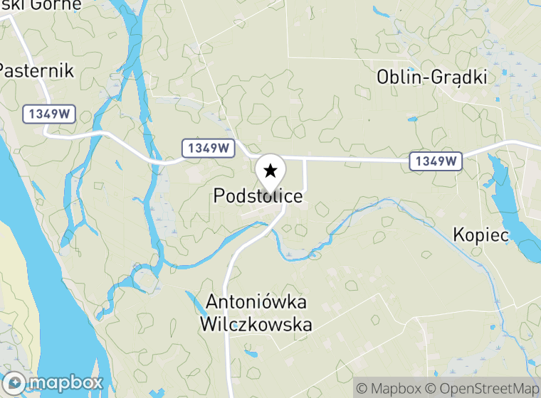 Hulajnogi elektryczne Podstolice mapa