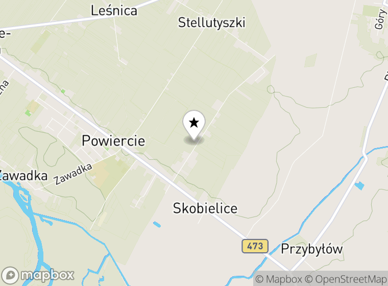 Hulajnogi elektryczne Powiercie mapa