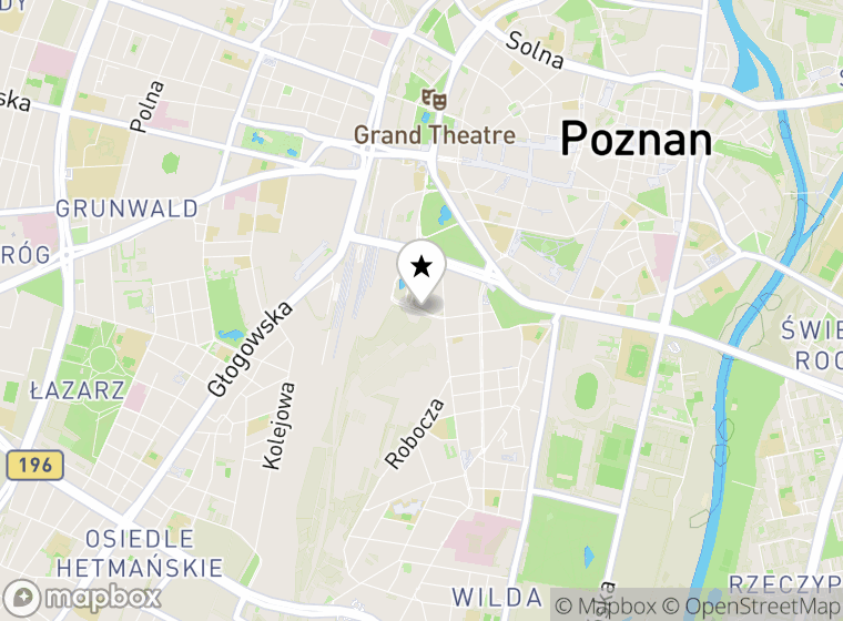 Hulajnogi elektryczne Poznań mapa