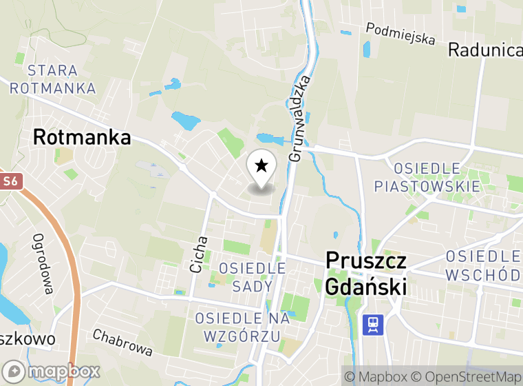 Hulajnogi elektryczne Pruszcz Gdański mapa