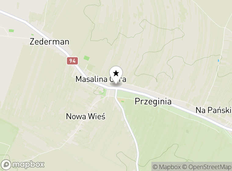 Hulajnogi elektryczne Przeginia mapa