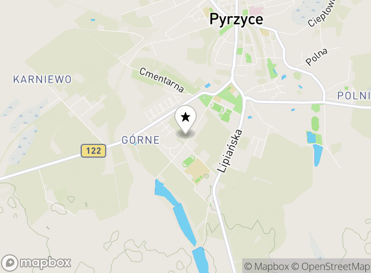 Hulajnogi elektryczne Pyrzyce mapa