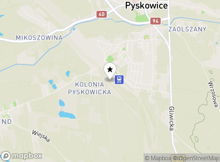 Hulajnogi elektryczne Pyskowice mapa