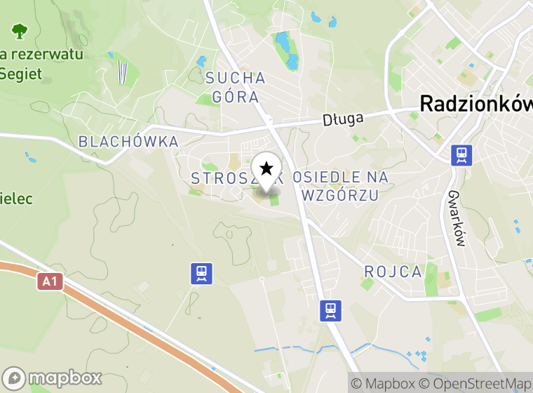 Hulajnogi elektryczne Radzionków mapa