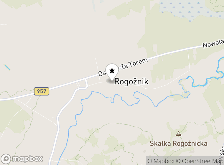 Hulajnogi elektryczne Rogoźnik mapa