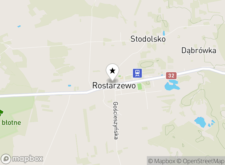 Hulajnogi elektryczne Rostarzewo mapa