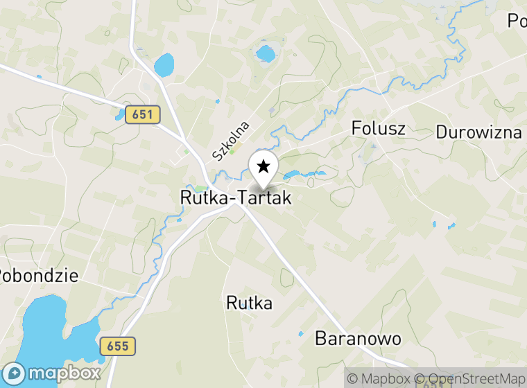 Hulajnogi elektryczne Rutka-Tartak mapa