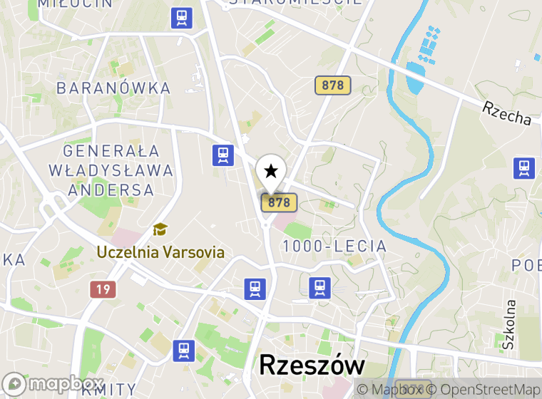 Hulajnogi elektryczne Rzeszów mapa